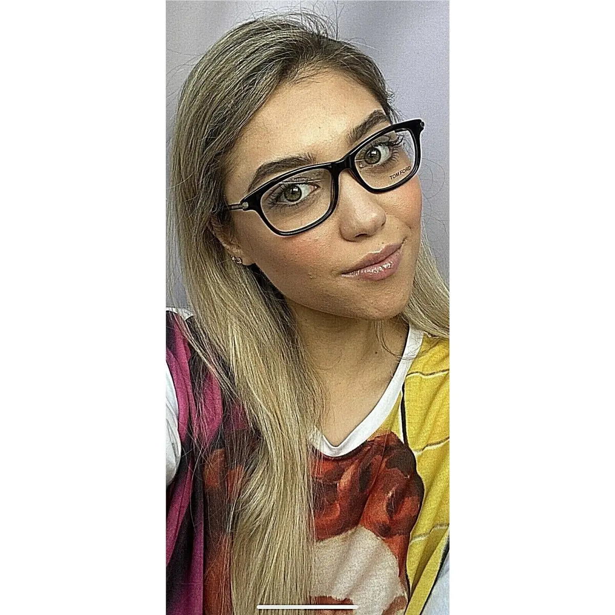 Tom Ford TF FT 5237053 52mm Italy Rx-able Women`s Eyeglasses Frame