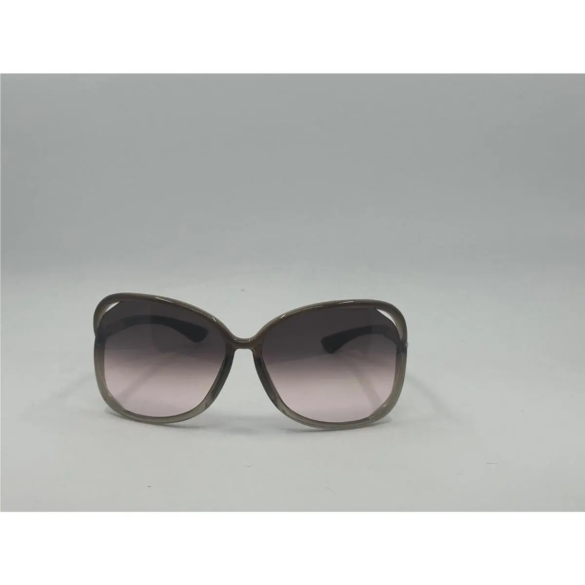 Tom Ford Raquel TF76 38F Bronze Brown Gradient Butterfly Sunglasses 63mm
