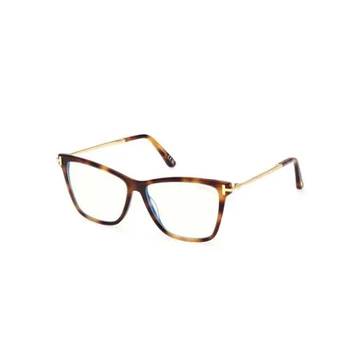 Tom Ford FT6097-B 053 Blonde Havana 53mm Women`s Eyeglasses