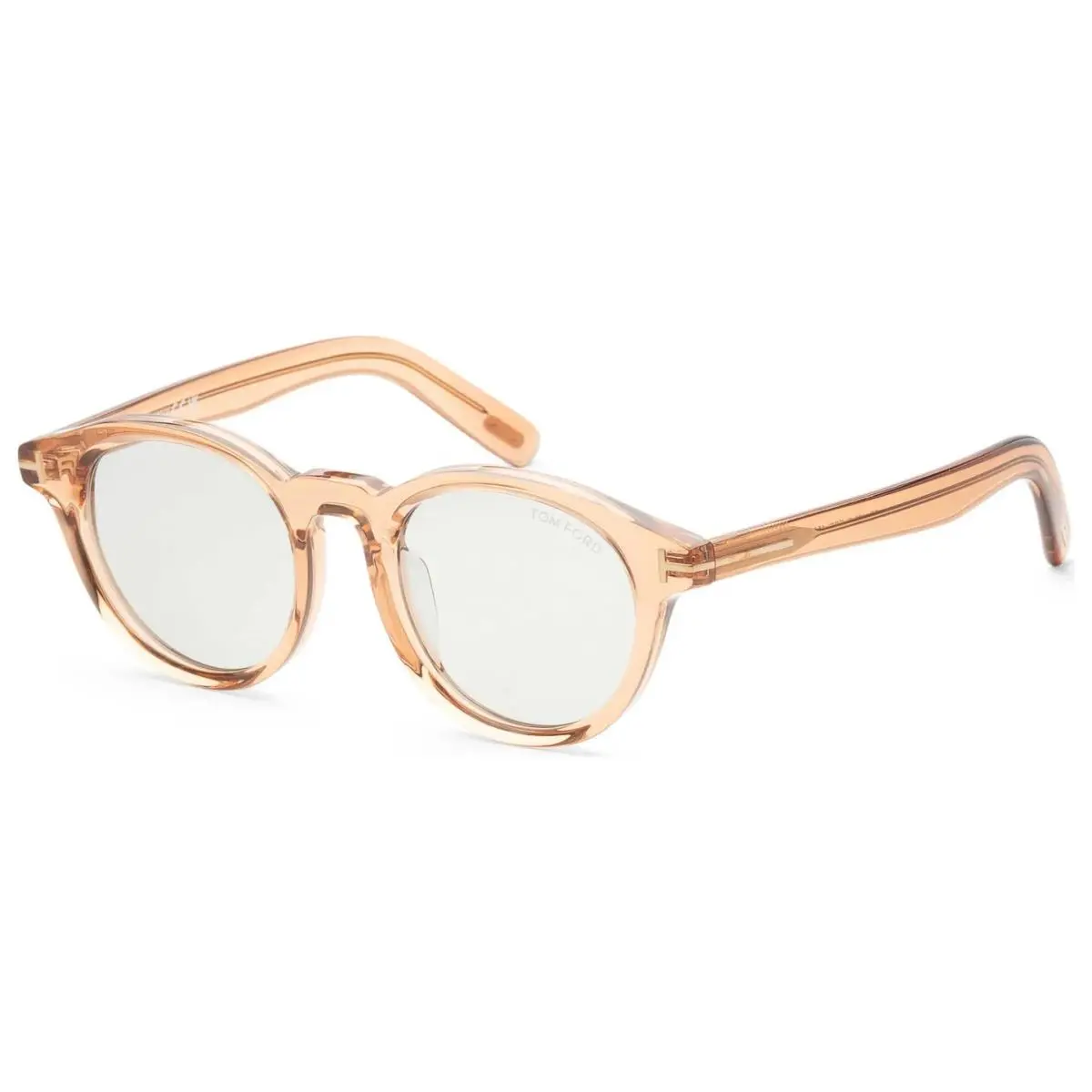 Sunglasses w TF Case - FT1123D 45A - Shiny Light Brown / Smoke by Tom Ford