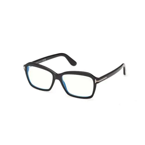 Tom Ford FT6129-B 001 Shiny Black 54mm Women`s Eyeglasses