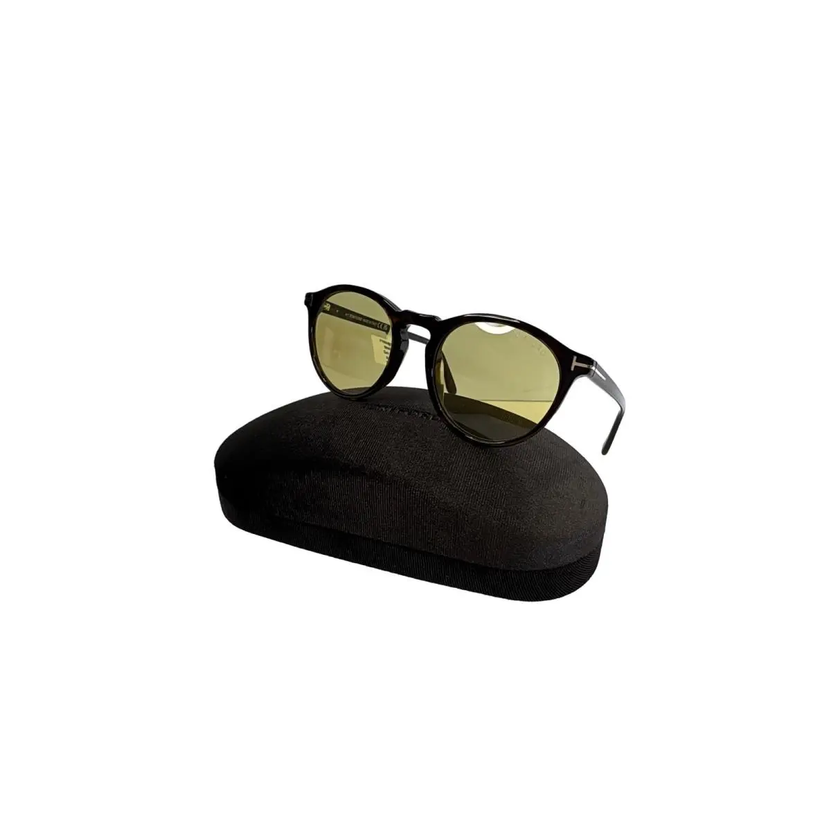 Sunglasses Black Frame Dark Lens Complete Set Case Box by Tom Ford