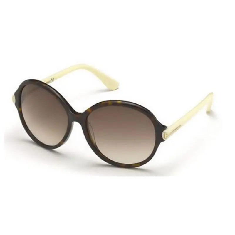 Milena Sunglasses Brown Havana Frame Gradient Lens FT343 56F 59-15 140 by Tom Ford
