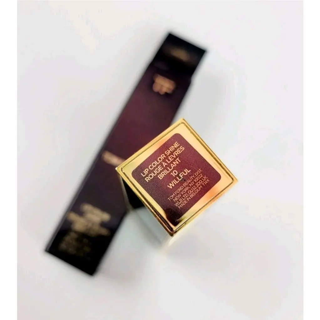 Lip Color Shine Lipstick 10 Willful Full Size by Tom Ford
