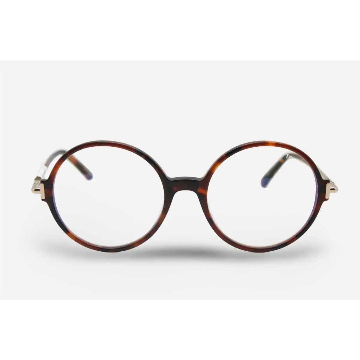 Tom Ford TF 5914-B 052 Round Tortoisse Shell RX Eyeglasses Frame 53-19-135