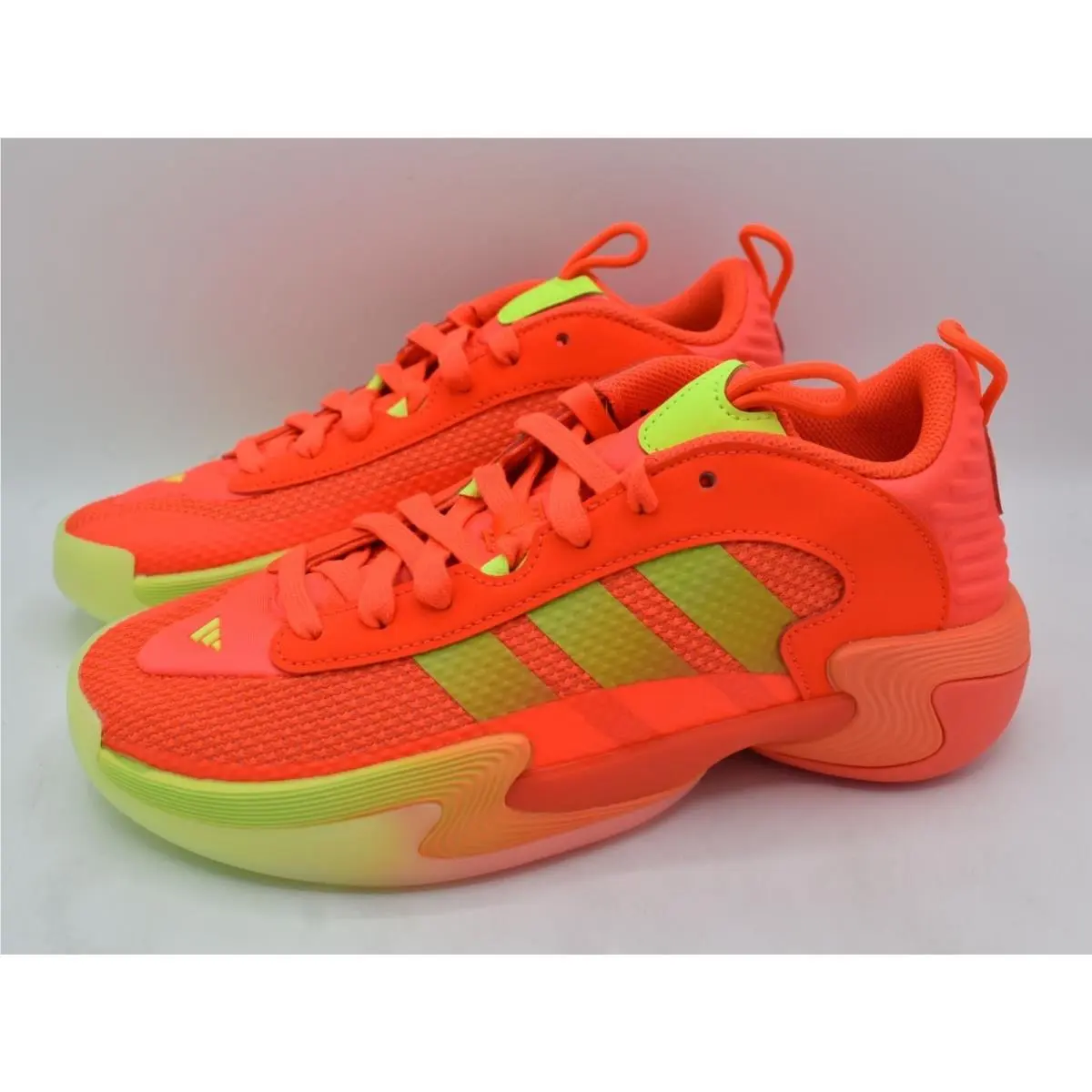 Womens Size 10 Exhibit Select 2.0 Orange Basketball Shoes Sneakers by Adidas
