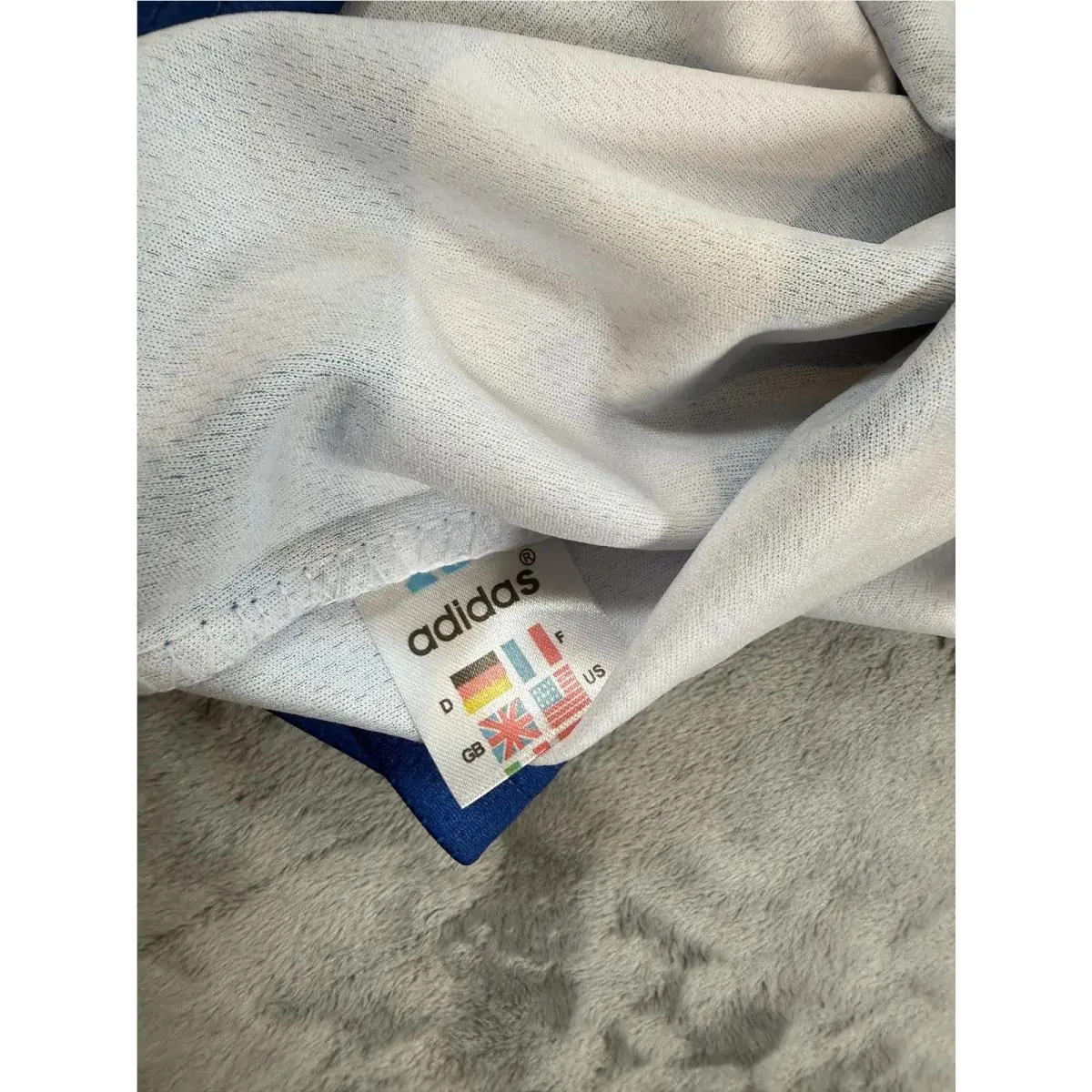Adidas clothing - Blue, White, Red, Yellow 4