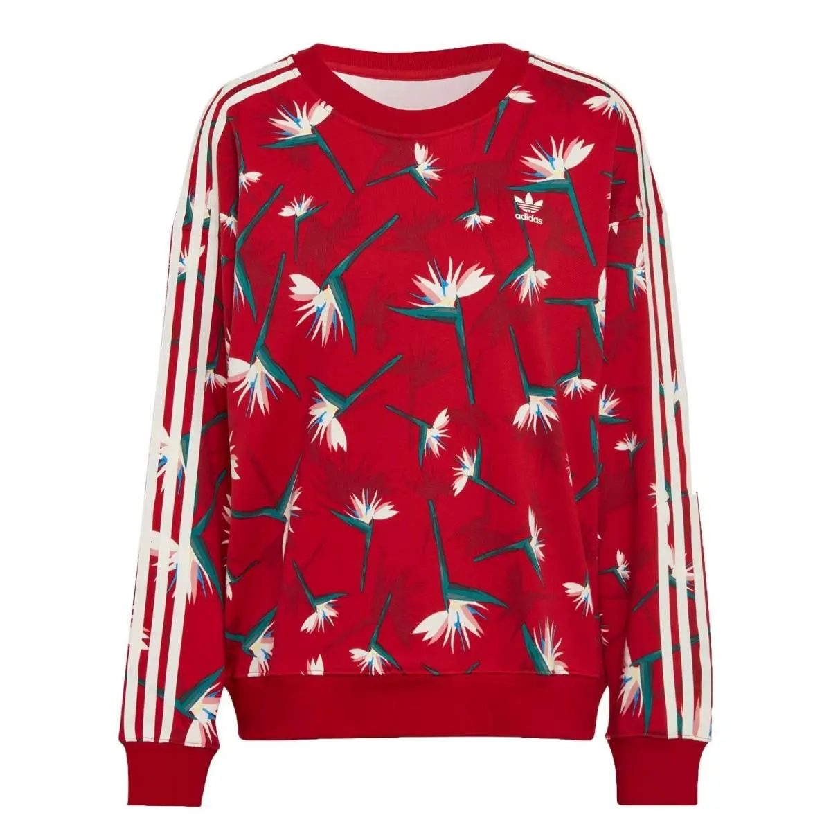 Adidas Originals X Thebe Magugu Bird of Paradise Womens Sweatshirt Size L