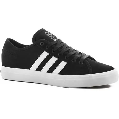 Matchcourt RX Lo Shoes Black White Suede Toe - 7 by Adidas