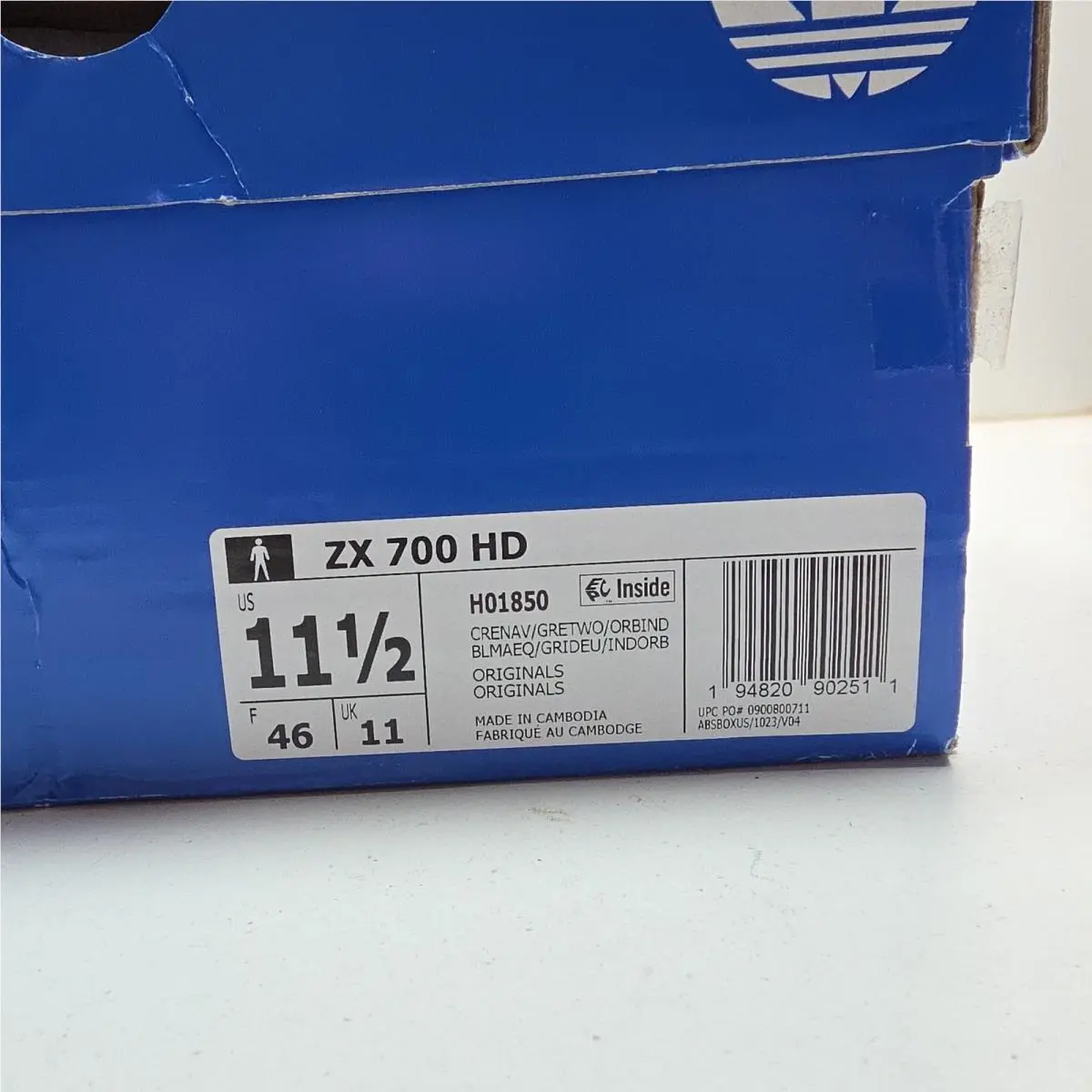 Adidas shoes - adidas ZX 700 HD - Blue 5