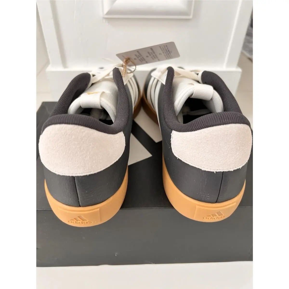 Adidas shoes - adidas Vl Court - Court - JR8638 - Black 4