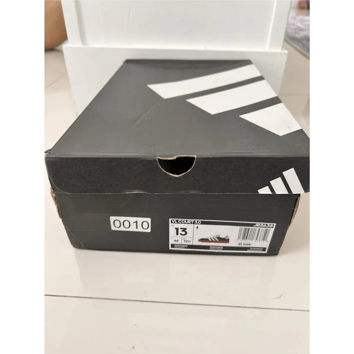 Adidas shoes - adidas Vl Court - Court - JR8638 - Black 7