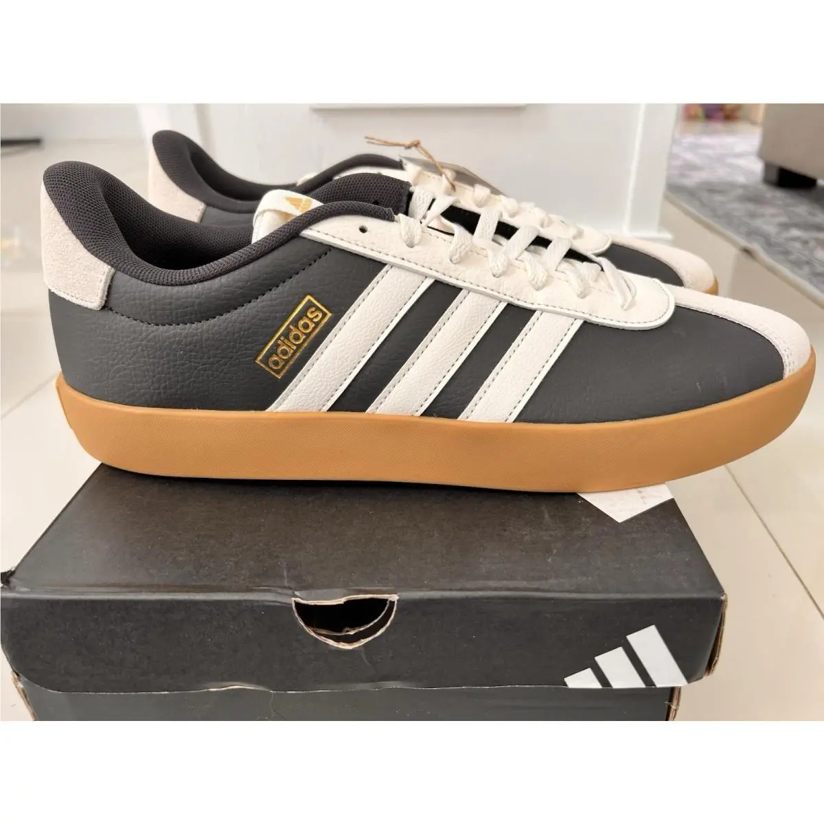 Adidas shoes - adidas Vl Court - Court - JR8638 - Black 0