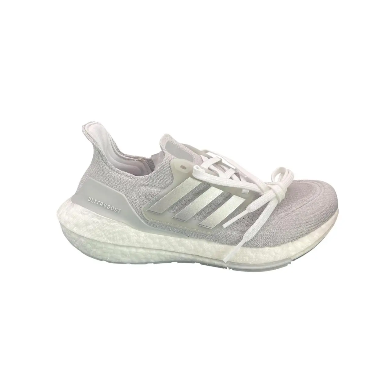 Adidas Women Running Sneaker GV7724 Ultraboost 21 Grey Silver White Size 6 M