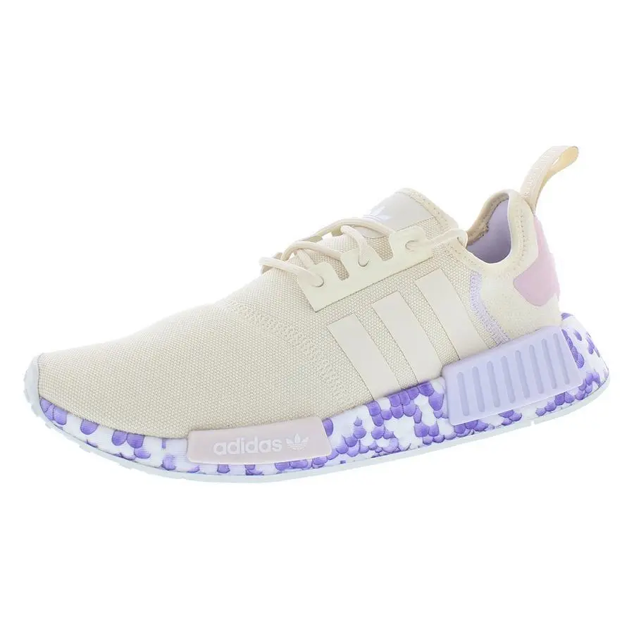 Adidas shoes - Beige/White/Purple, Main: Beige (UPC: 195734361548) 3