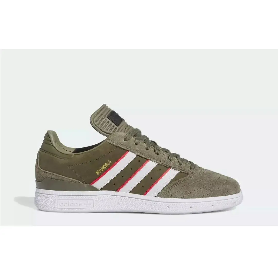 Originals Busenitz Dan Mancina ID3370 Olive Strata Red White Men Sz 10 by Adidas