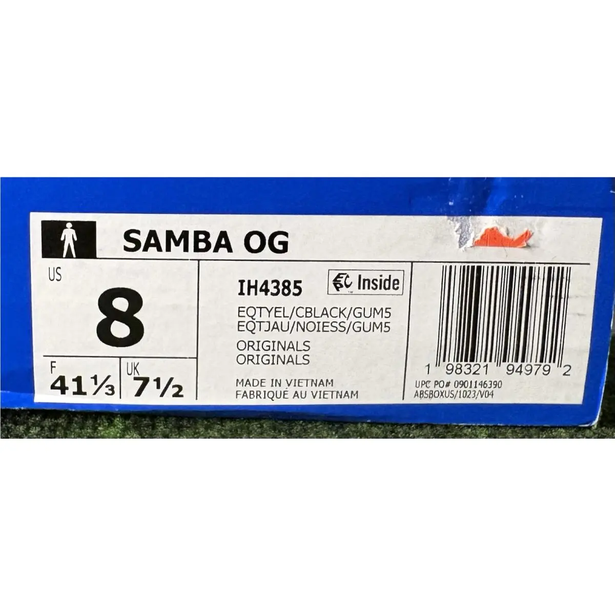 Adidas shoes - adidas Samba OG - Samba - IH4385 - Yellow 12