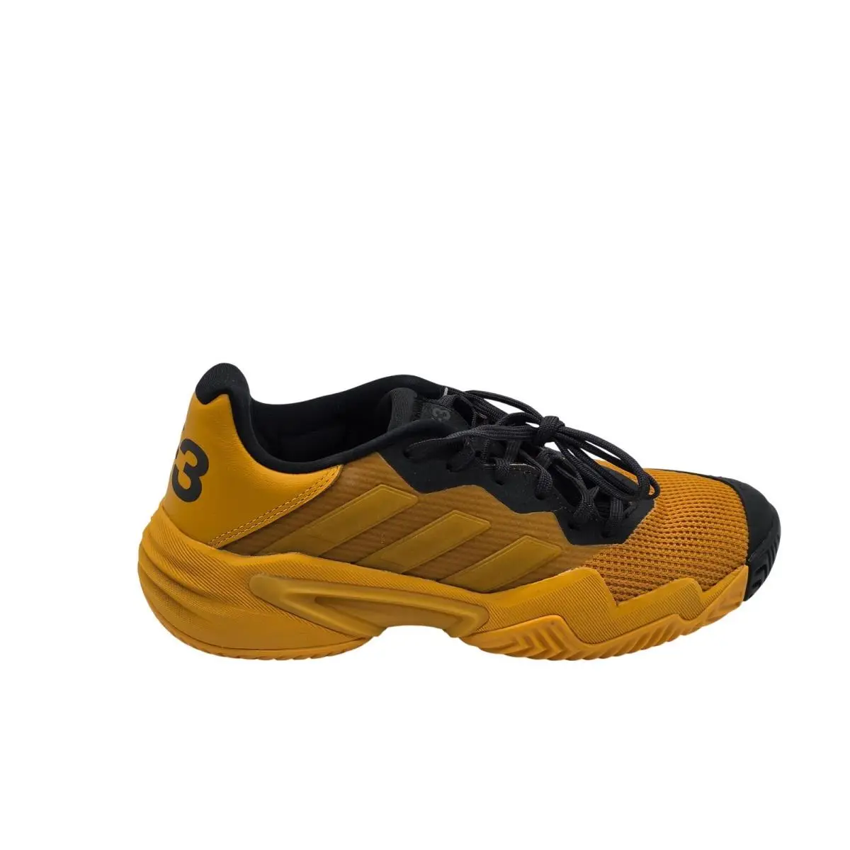 Y-3 Barricade 13 W Women 7.5 Collegiate Gold Tennis Shoes JP9843 by Adidas