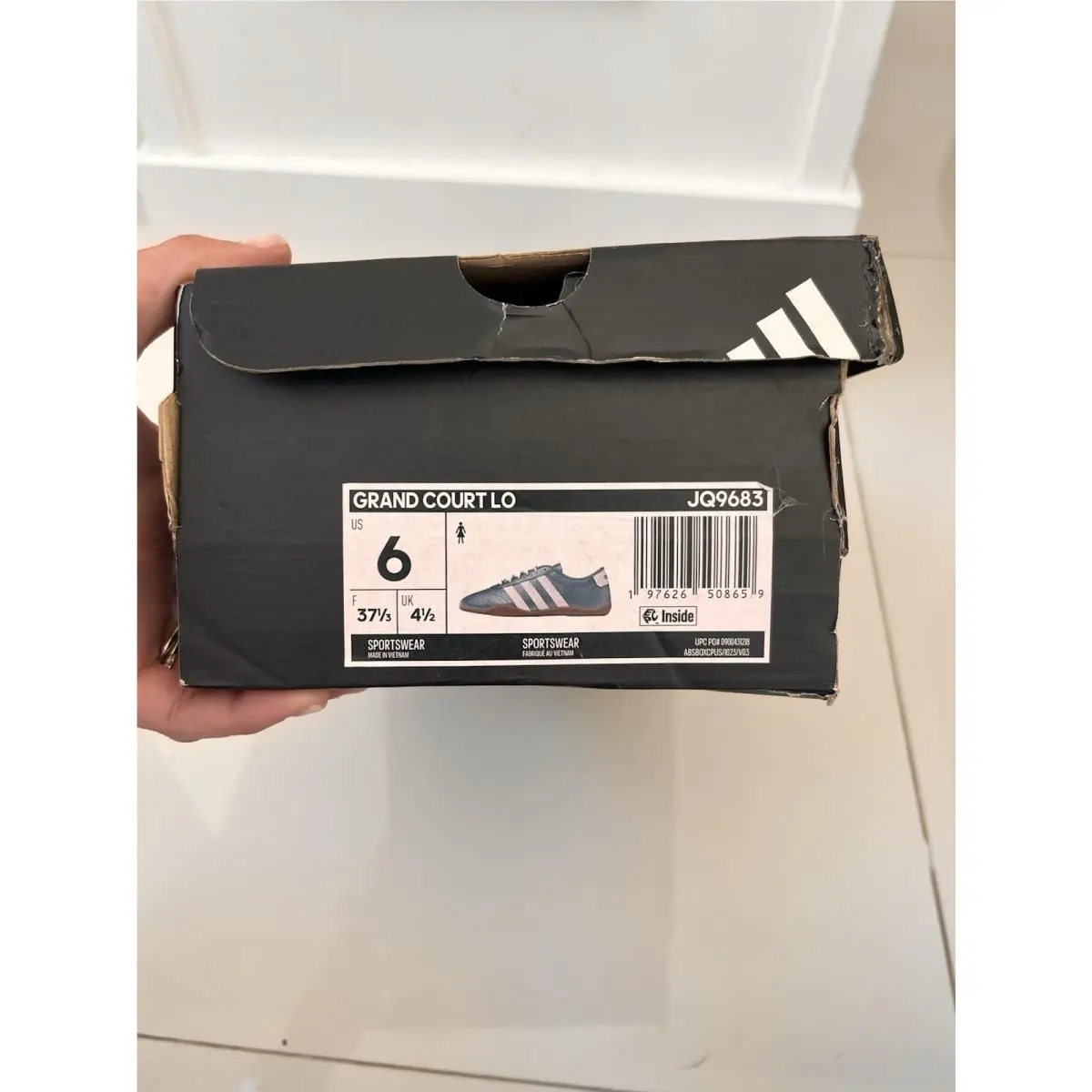 Adidas shoes - adidas Grand Court - Grand Court - Gray 5