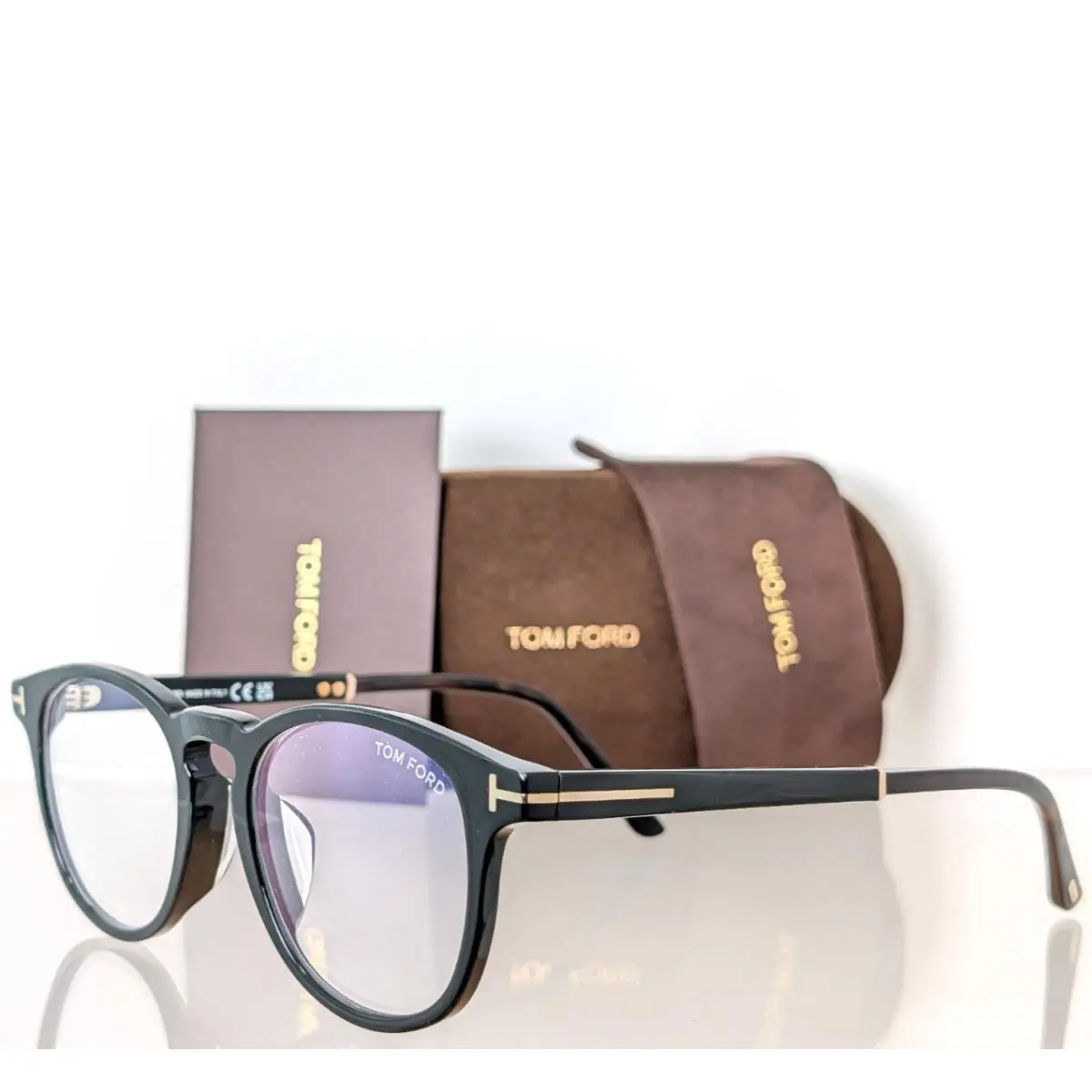 Tom Ford TF 5891-F-B 005 Eyeglasses FT 5891 51mm Frame