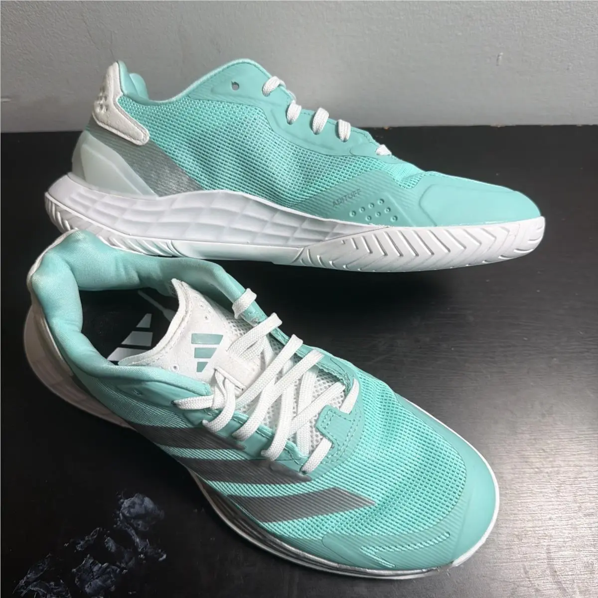 Adidas shoes - adidas Defiant Speed 2 Tennis - JP9738 - Aqua 6