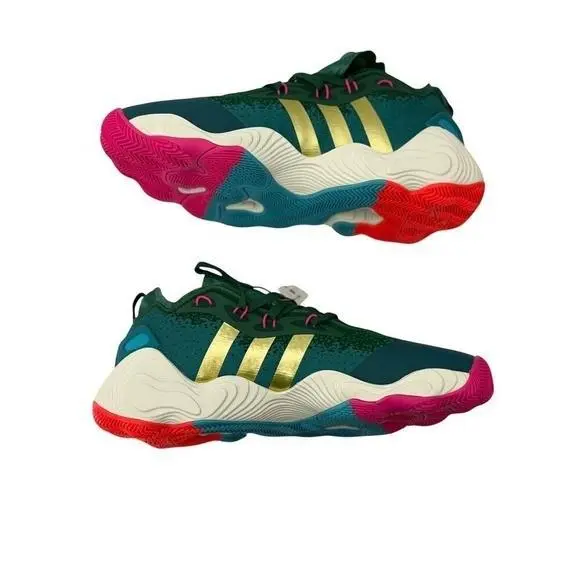 Adidas shoes - Adidas Trae Young 3 - Trae Young - IF9359 - Green 3
