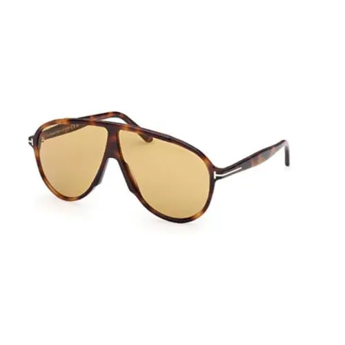 FT1211 Vladimir 53E Blonde Havana/i Yellow Brown Men`s Sunglasses by Tom Ford