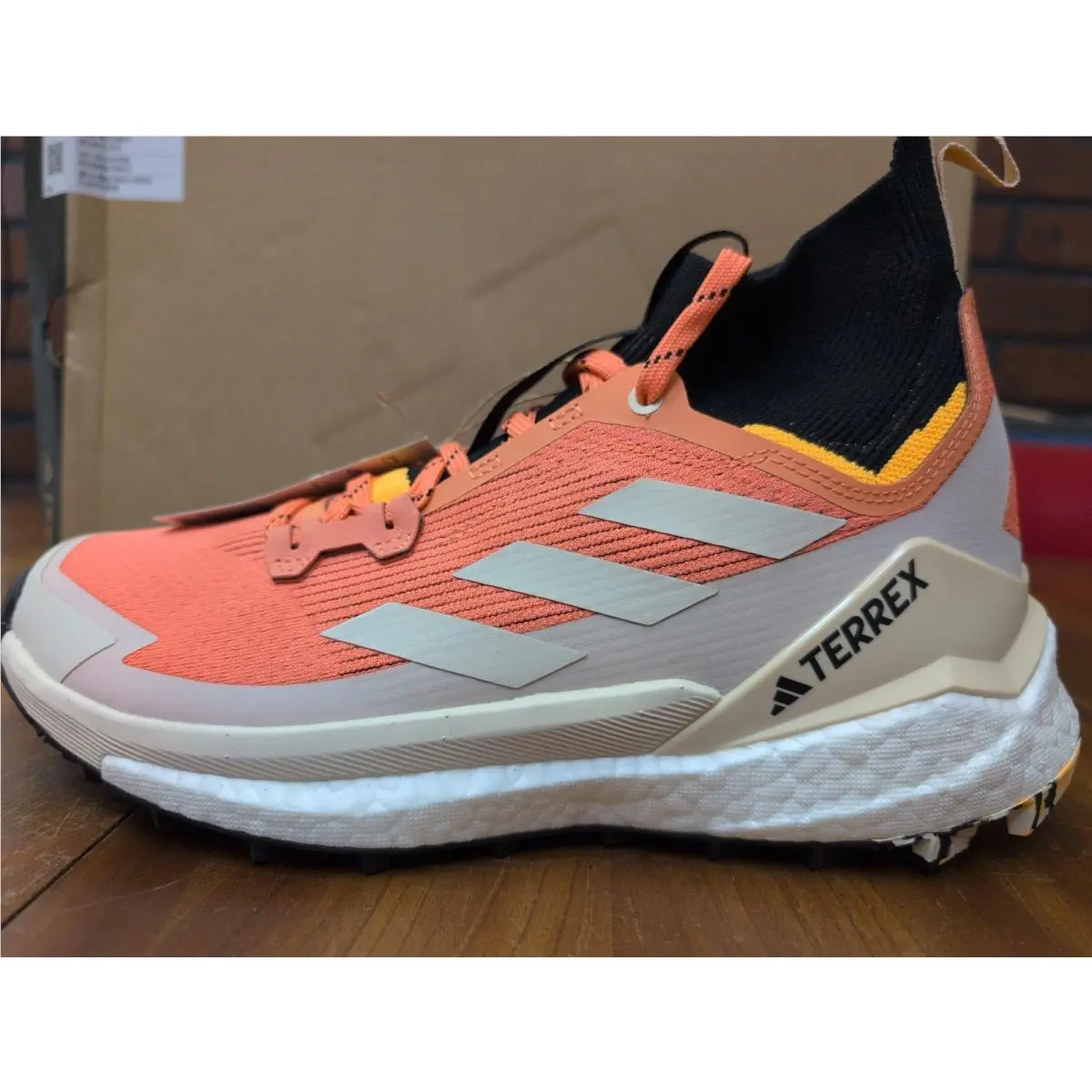 Terrex Free Hiker 2 Coral Fusion/wonder White HQ8399 Men’s Size 8.5 by Adidas