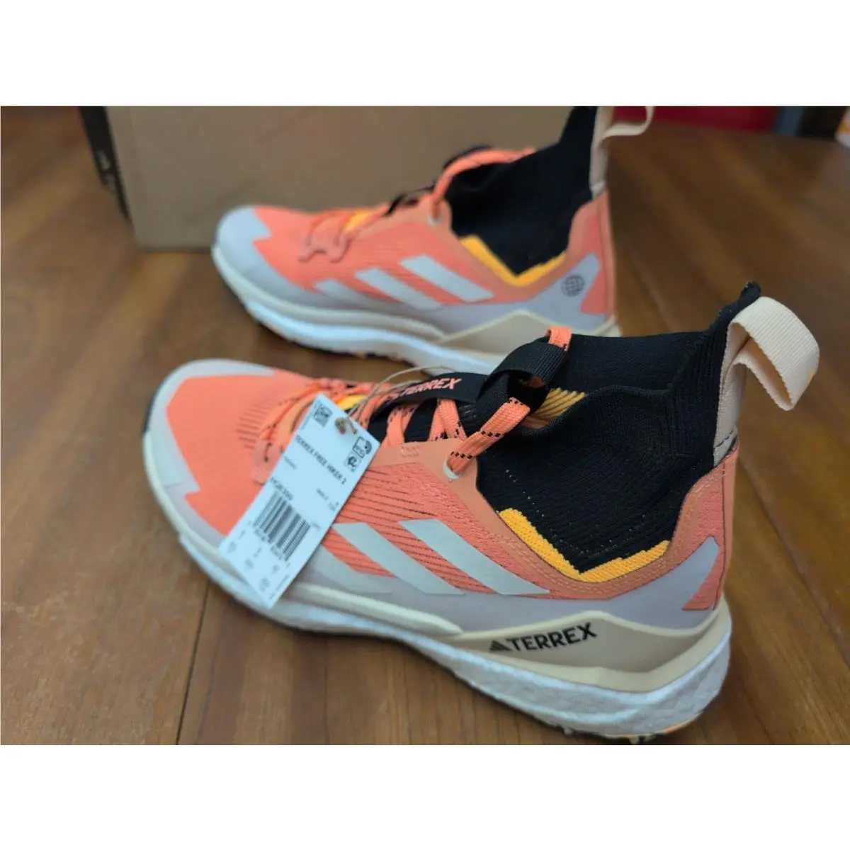 Adidas shoes - adidas Terrex Free Hiker 2 - HQ8399 - Orange 9