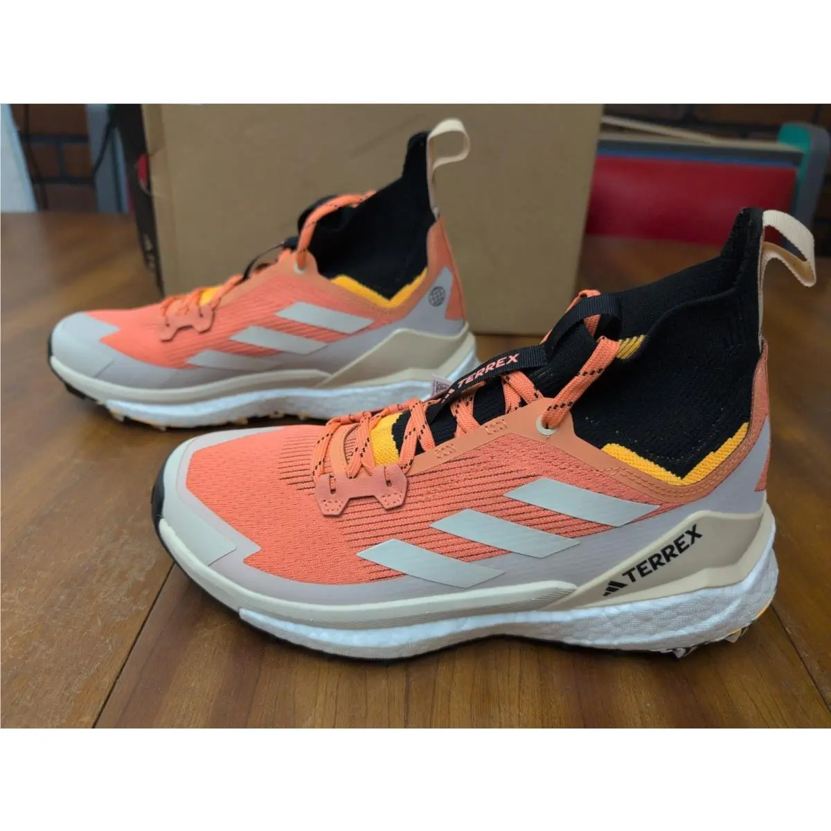Adidas shoes - adidas Terrex Free Hiker 2 - HQ8399 - Orange 10
