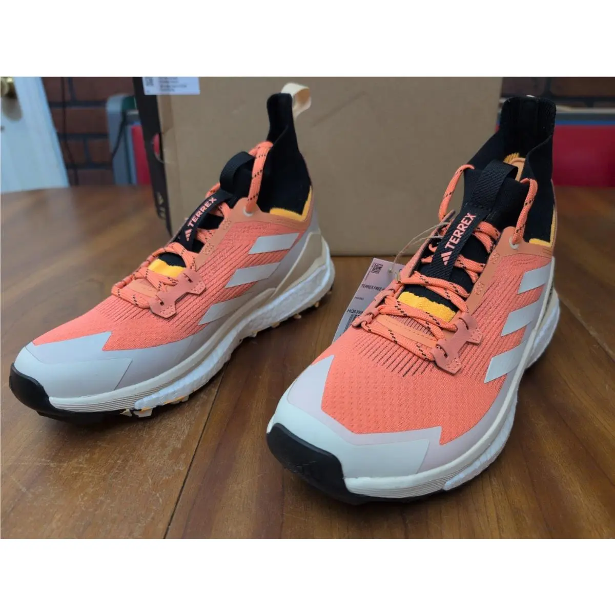 Adidas shoes - adidas Terrex Free Hiker 2 - HQ8399 - Orange 11