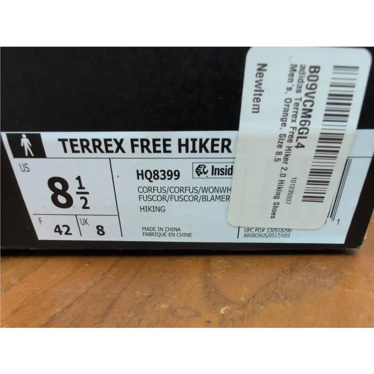 Adidas shoes - adidas Terrex Free Hiker 2 - HQ8399 - Orange 14