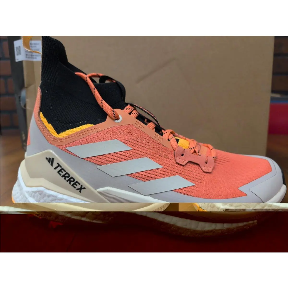 Adidas shoes - adidas Terrex Free Hiker 2 - HQ8399 - Orange 1