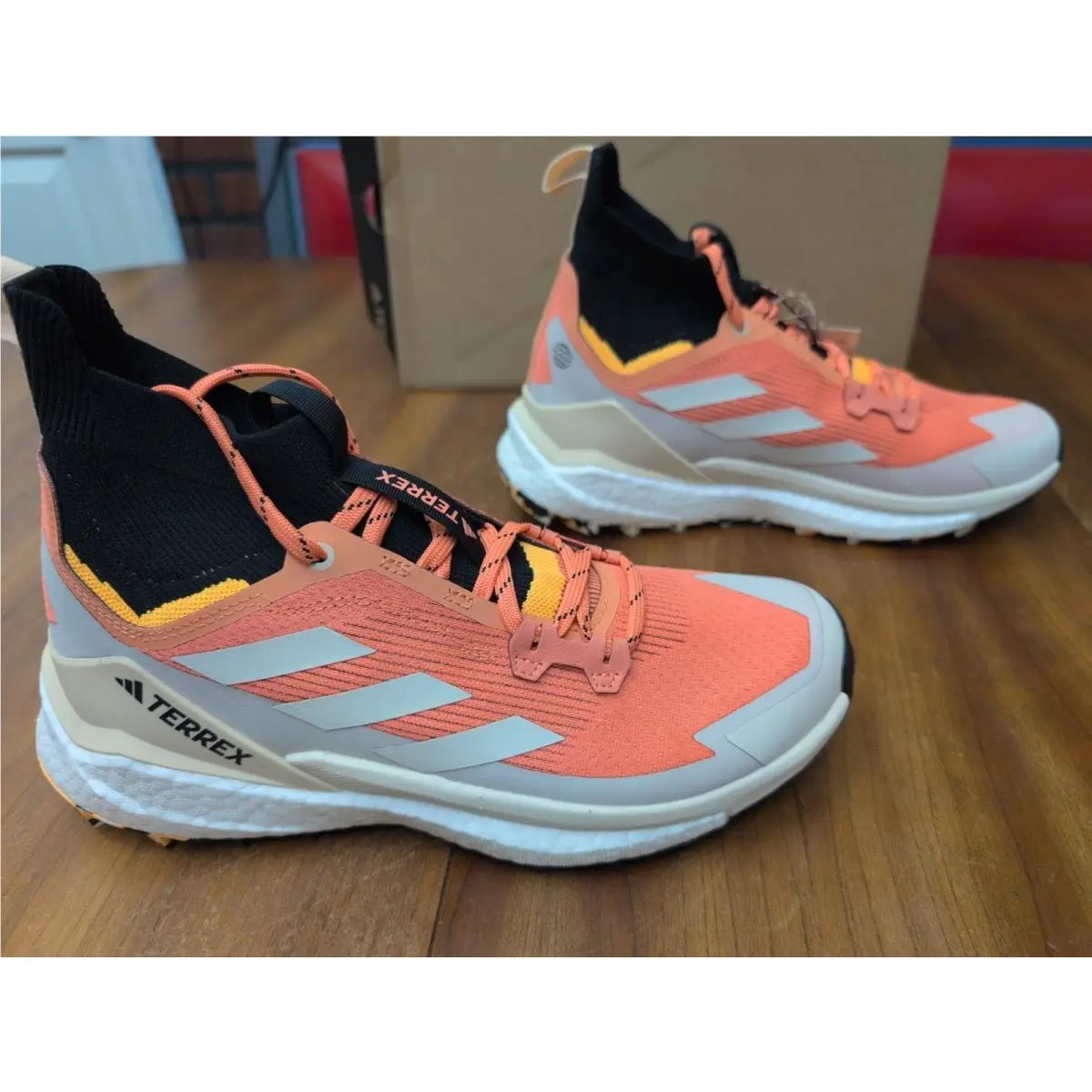 Adidas shoes - adidas Terrex Free Hiker 2 - HQ8399 - Orange 6