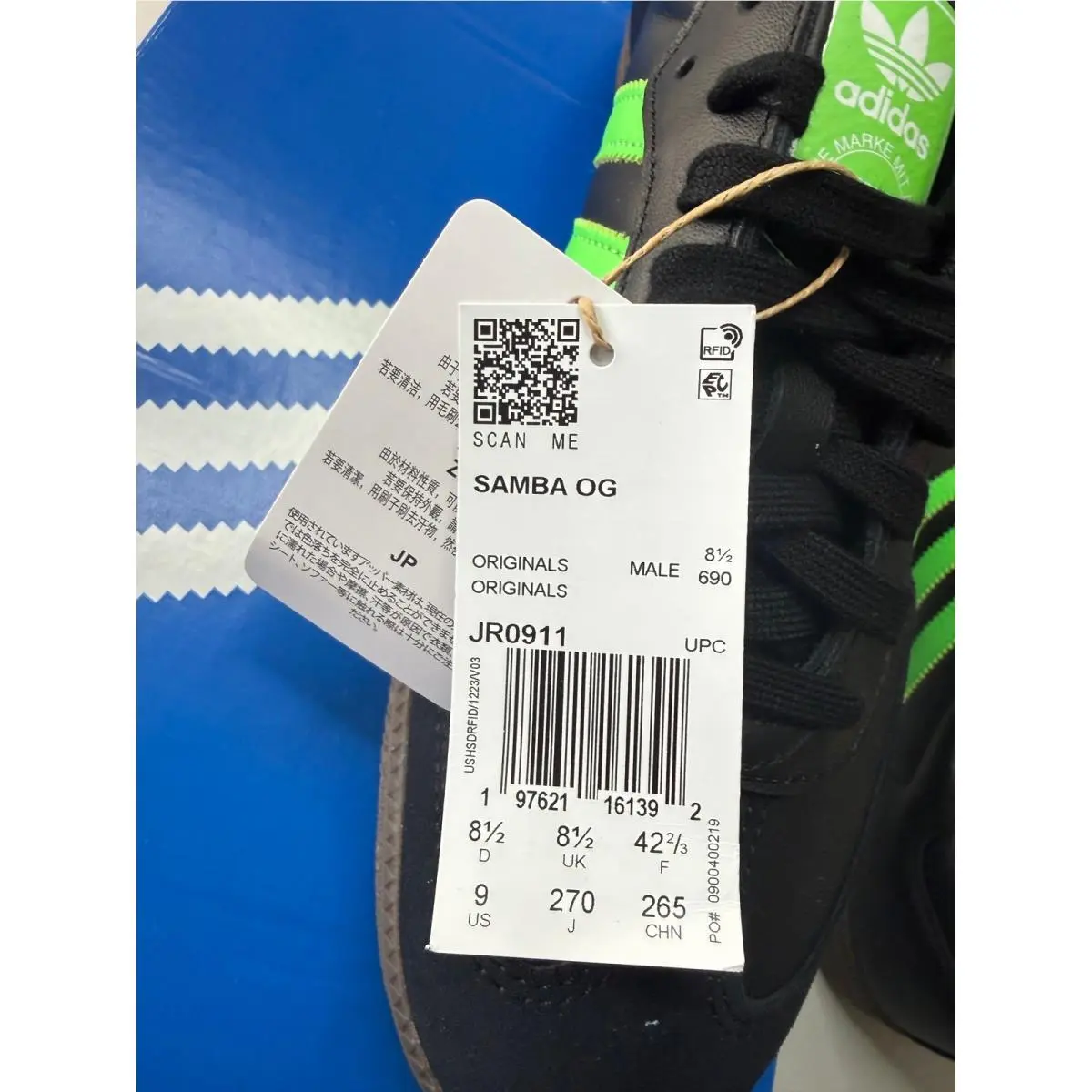 Adidas shoes - adidas Samba OG - Samba - Black 5