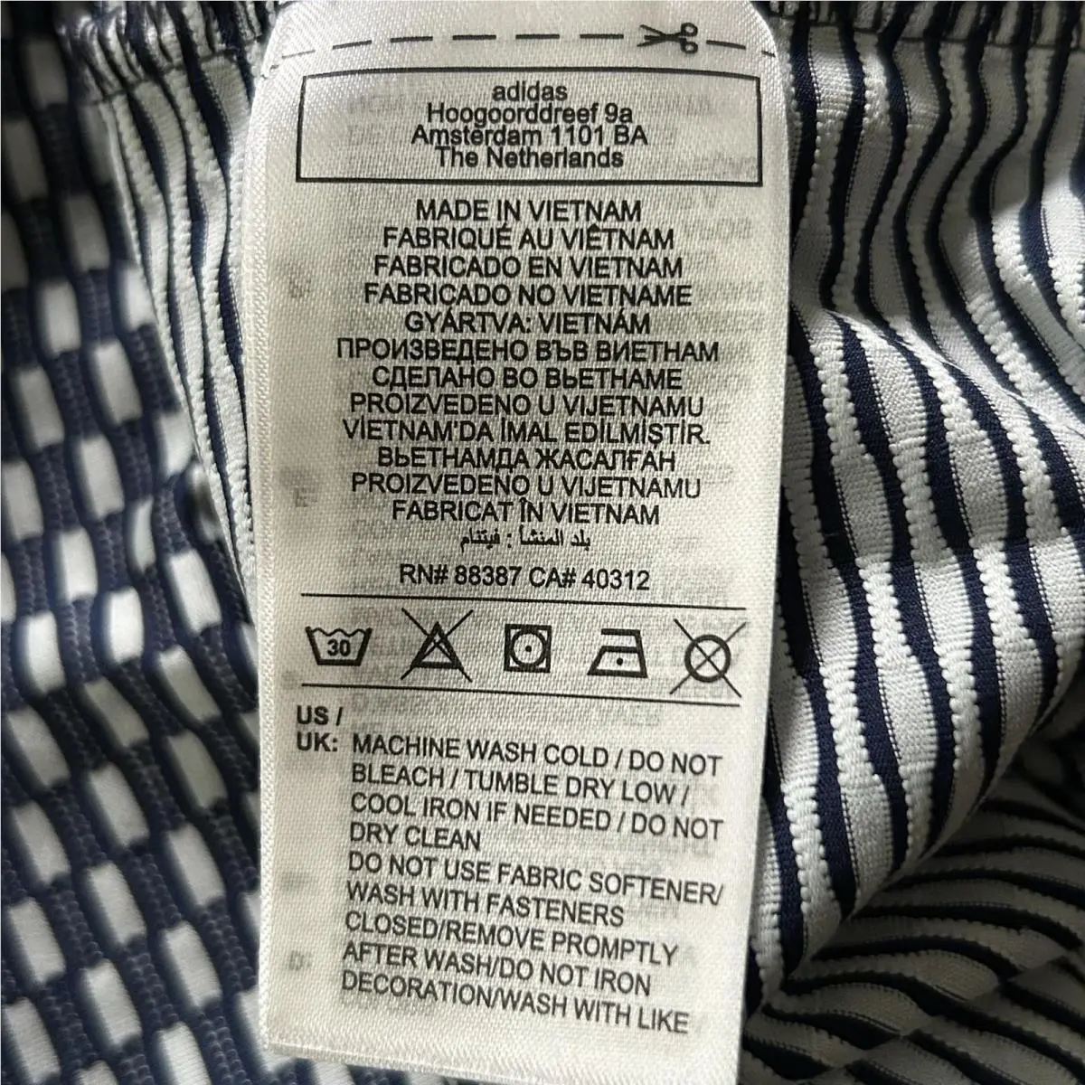 Adidas clothing - Blue 2