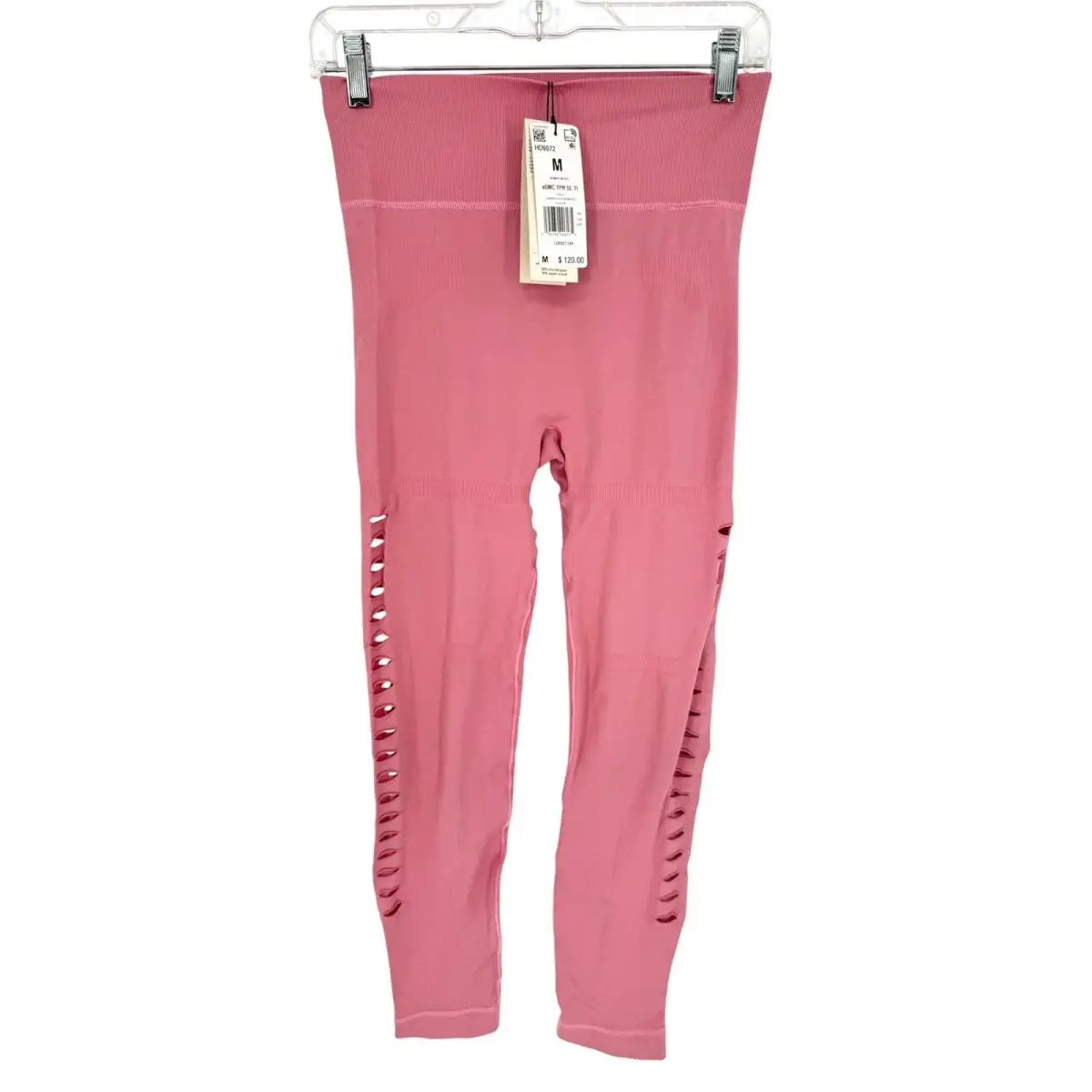 Adidas by Stella Mccartney True Purpose Yoga Knit Leggings Pink Size M Gym