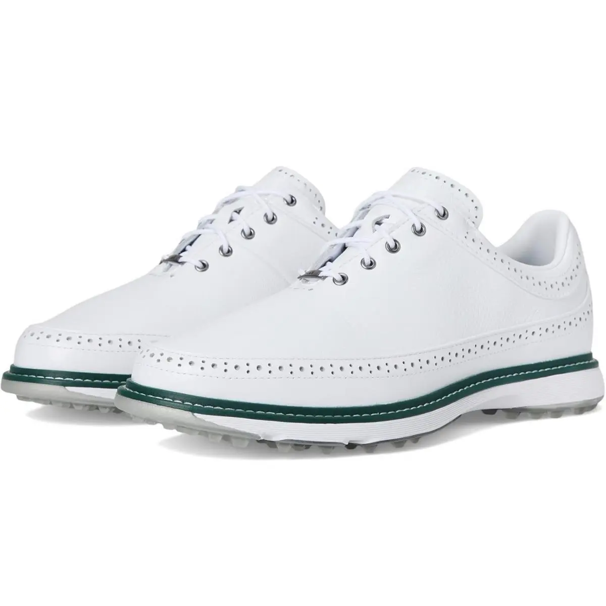 MC80 Spikeless Gold Shoes In White and Green Men’s 4 Women’s 5 by Adidas