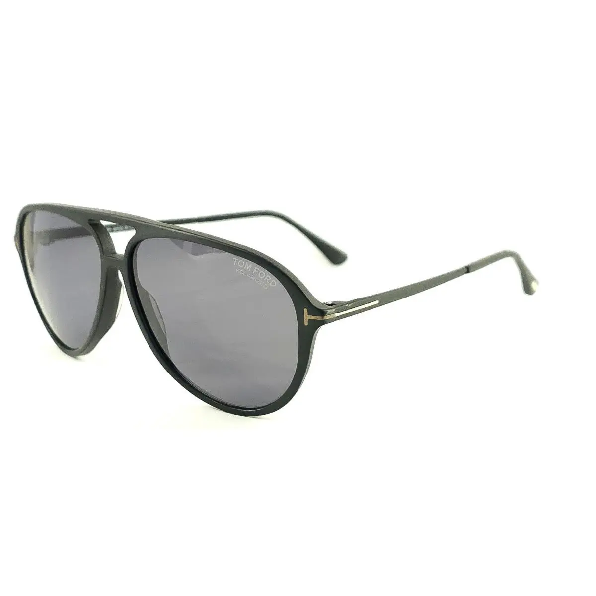 TF 0909 Samson Sunglasses 02D Black / Gray Polarized Lenses 62new by Tom Ford