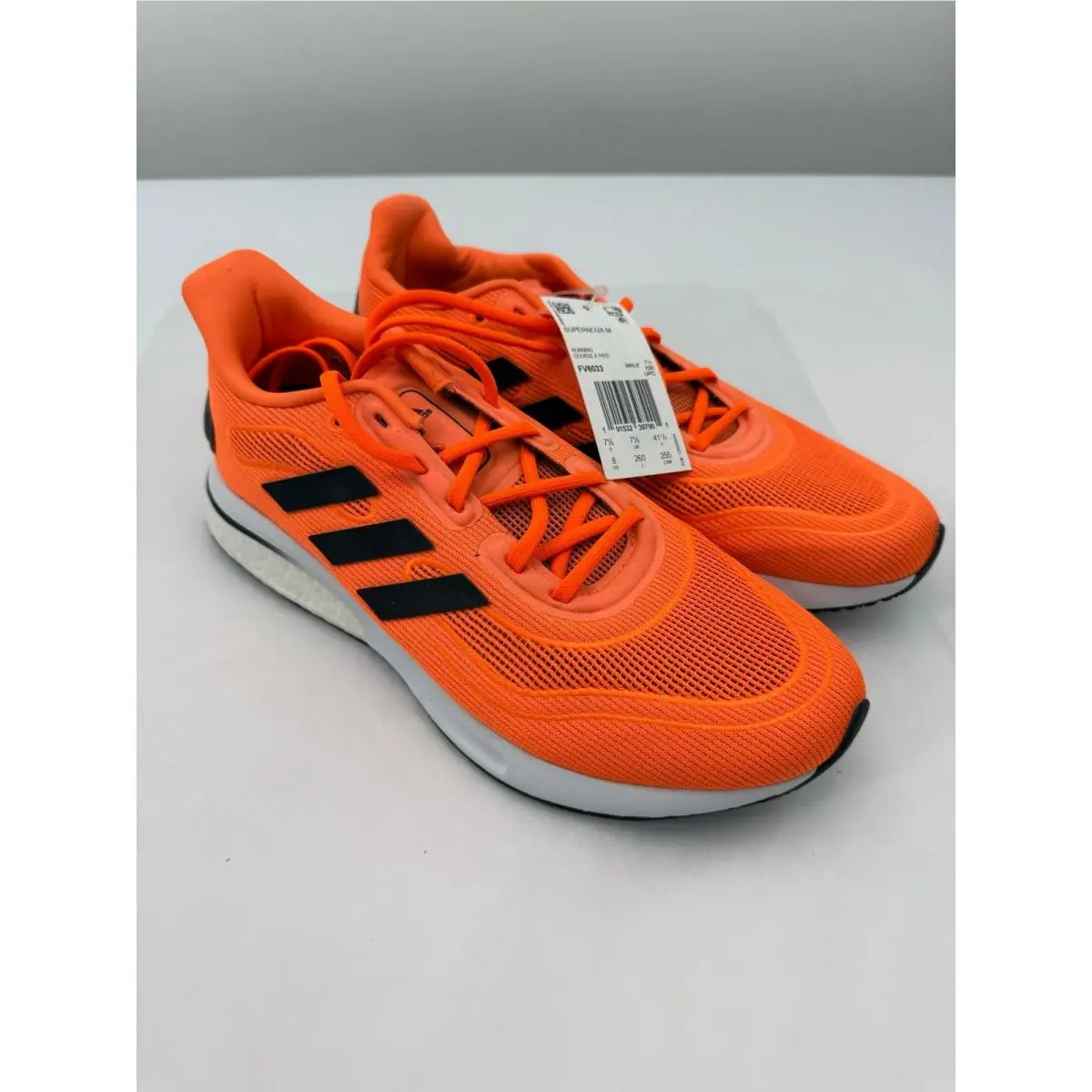 Supernova Running Shoes Bright Orange Boost Men’s Size 8 FV6033 by Adidas