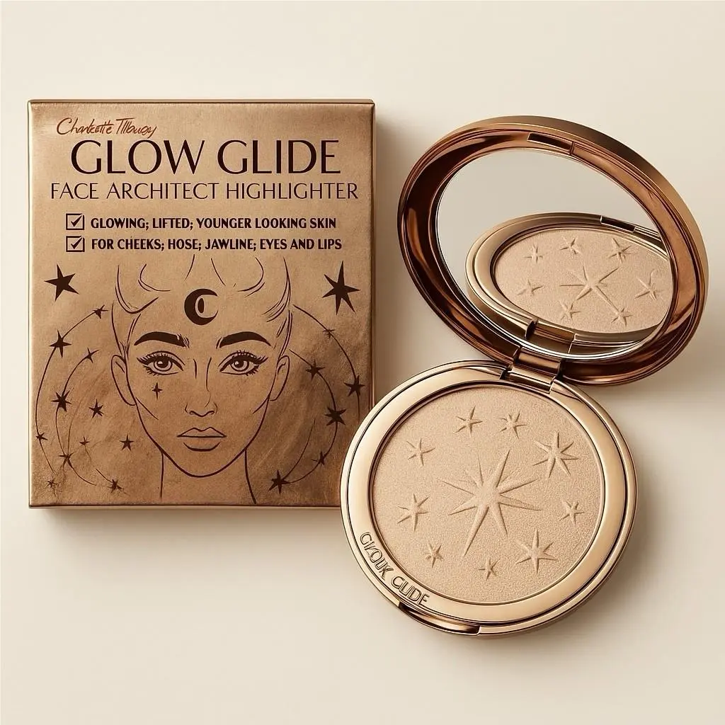 Glow Glide Highlighter Champagne Glow by Charlotte Tilbury