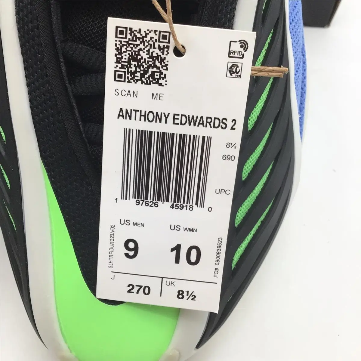 Adidas shoes - Anthony Edwards 2 - Anthony Edwards - Blue 4