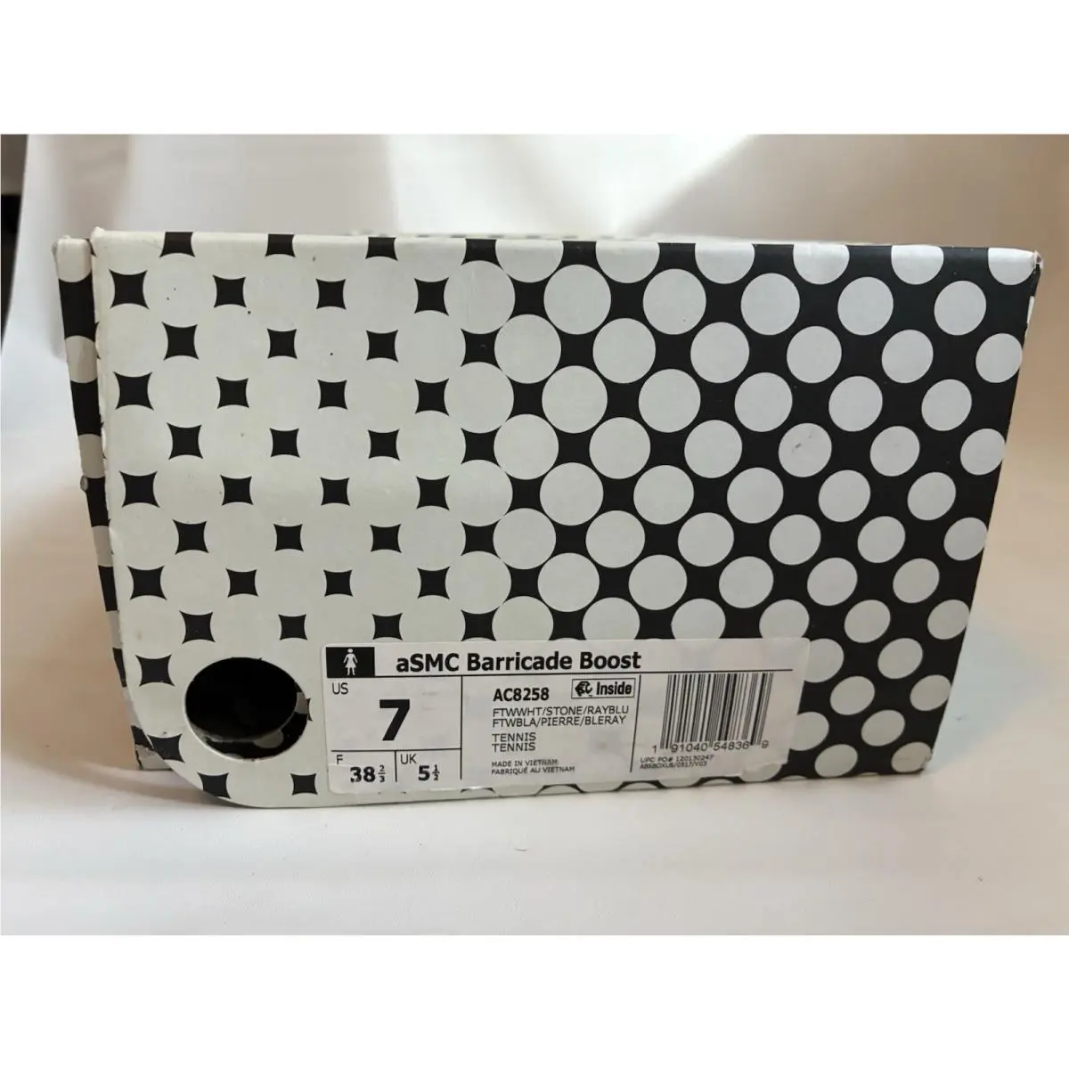 Adidas shoes - adidas Barricade Boost - Barricade Boost - AC8258 - White 10