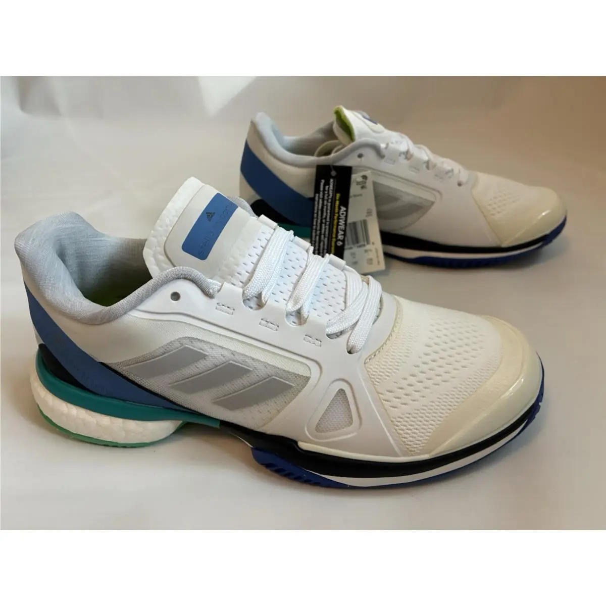 Adidas shoes - adidas Barricade Boost - Barricade Boost - AC8258 - White 3