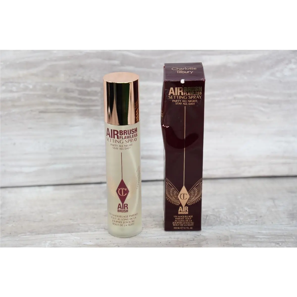 Airbrush Flawless Setting Spray to Prime Set Makeup 6.7 oz by Charlotte Tilbury