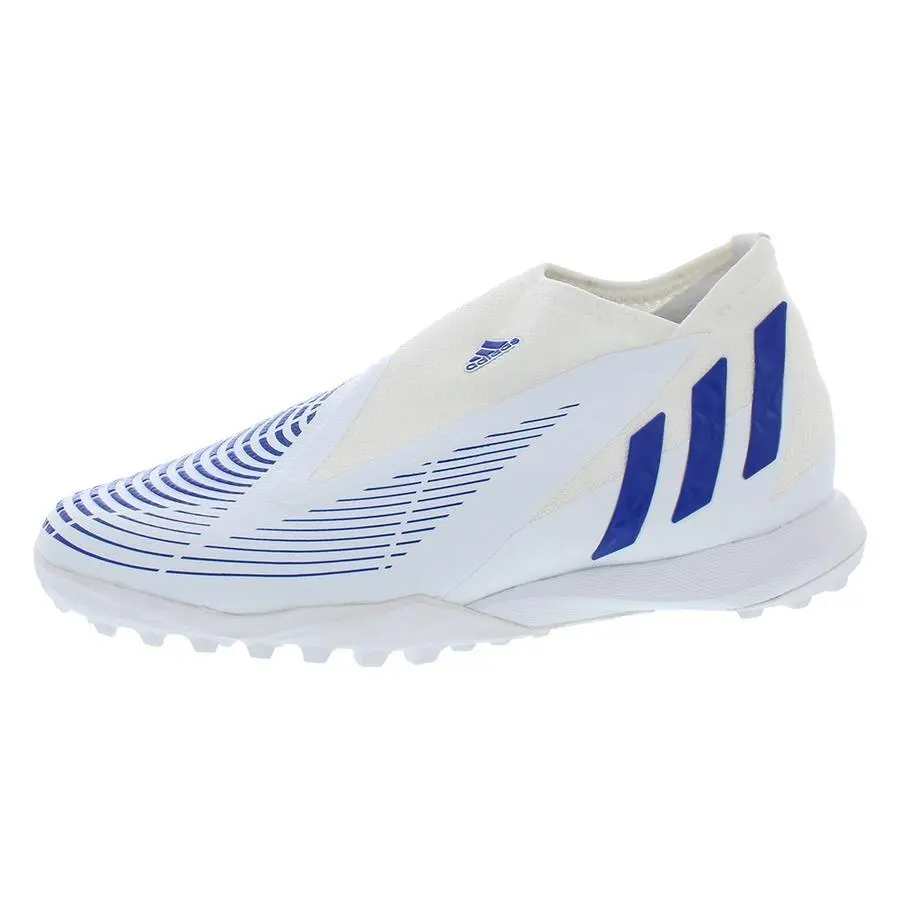 Adidas shoes - Cloud White/Hi-Res Blue/Cloud White, Main: White (UPC: 195734211294) 3