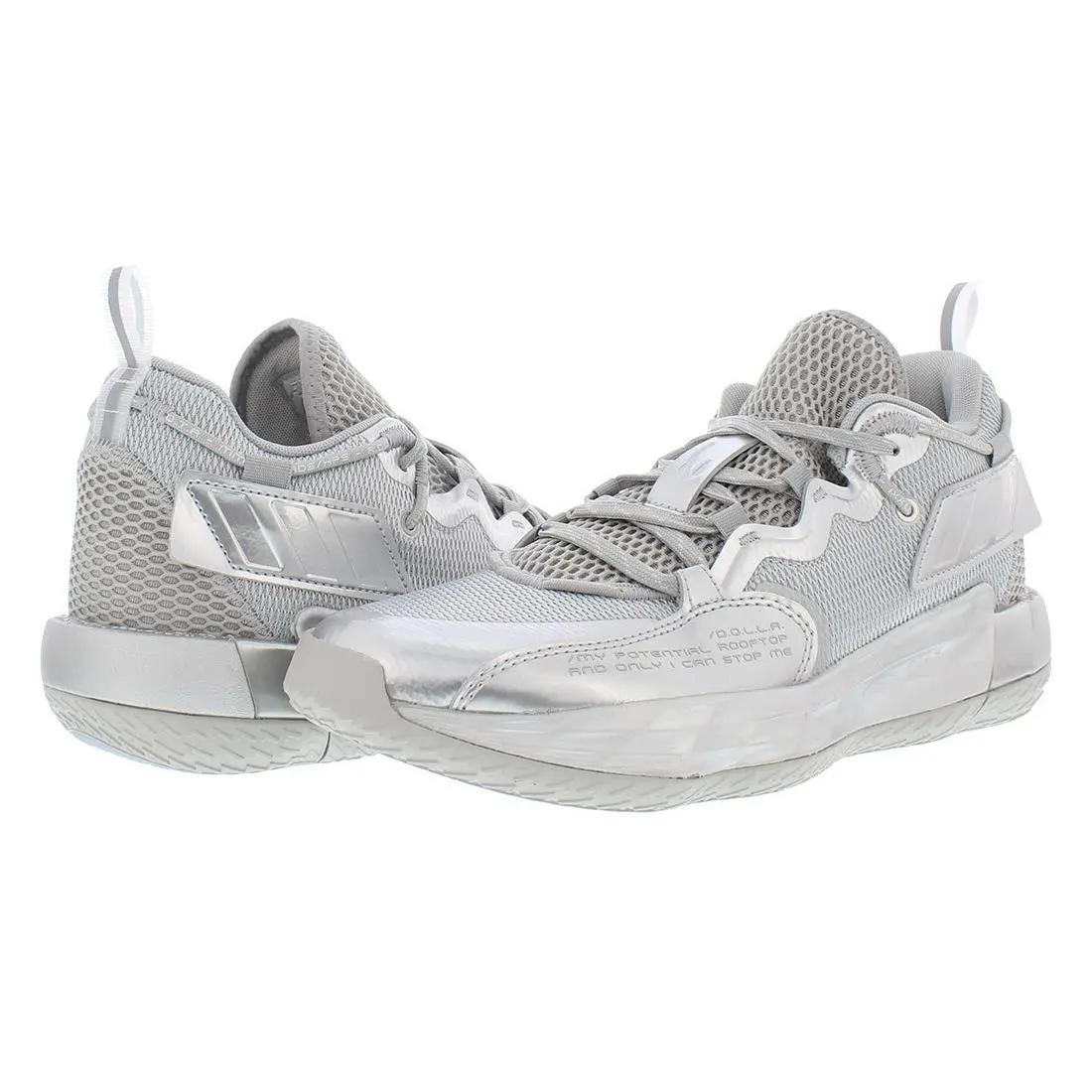 Adidas shoes - Grey Two/Silver Metallic/Footwear White, Main: White (UPC: 194818744642) 1