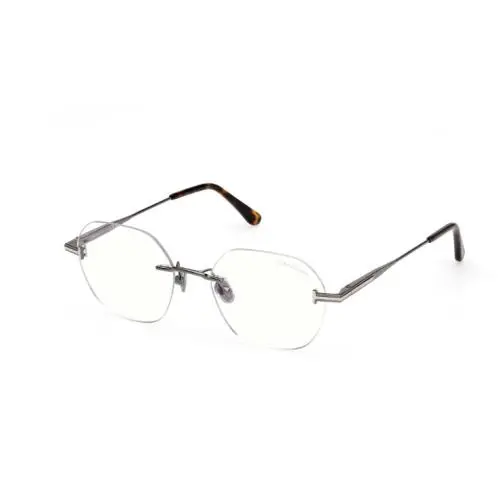 Tom Ford FT6126-B 008 Shiny Gunmetal 52mm Men`s Eyeglasses