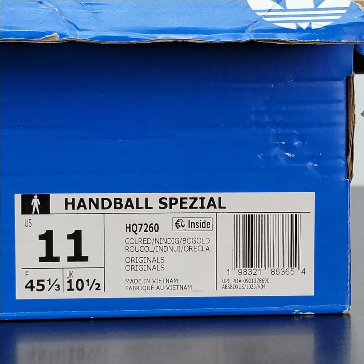 Adidas shoes - adidas Handball Spezial - Handball Spezial - HQ7260 - Red 6