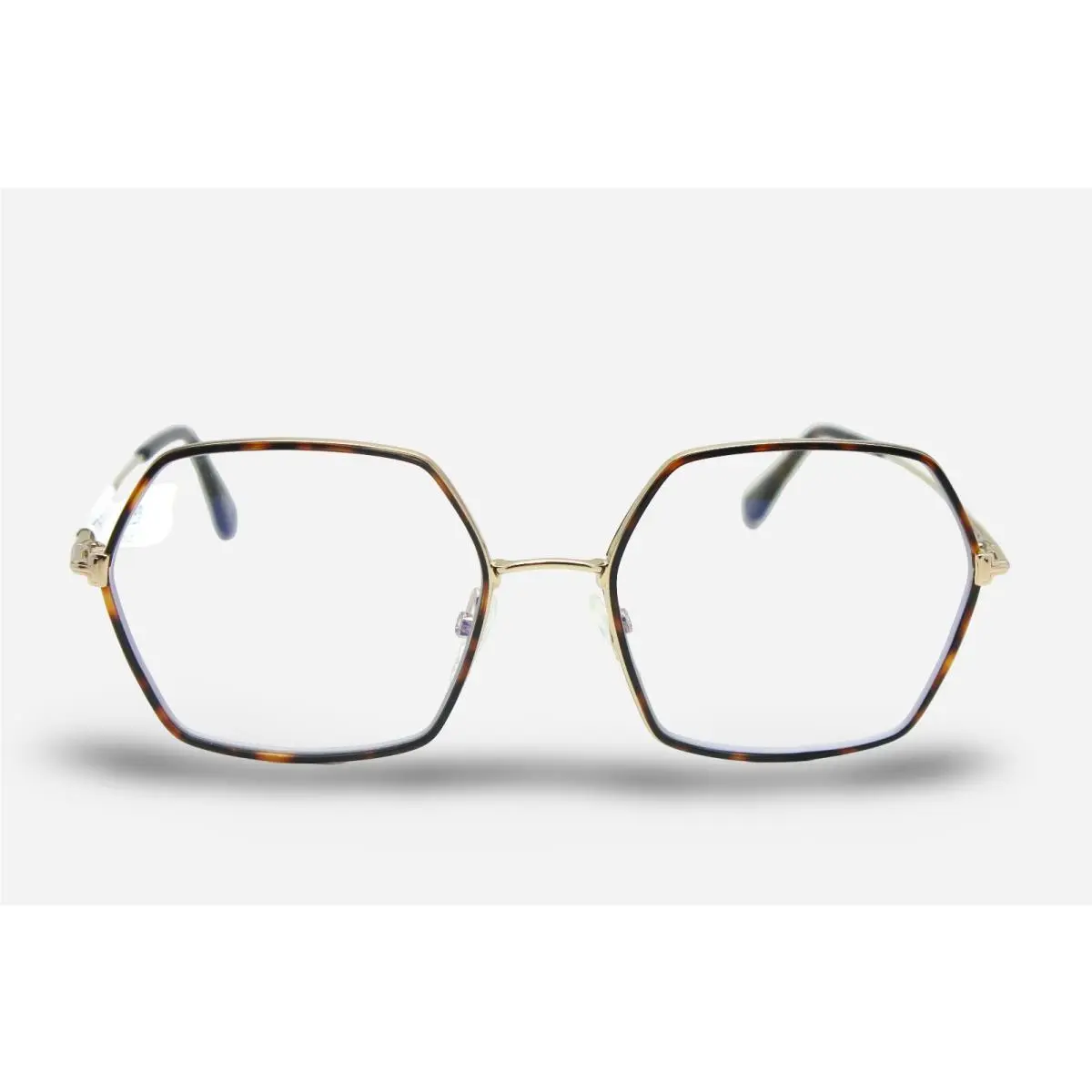 Tom Ford TF 5615-B 052 Tortoisse Gold Tone RX Eyeglasses Frame 55-18-140